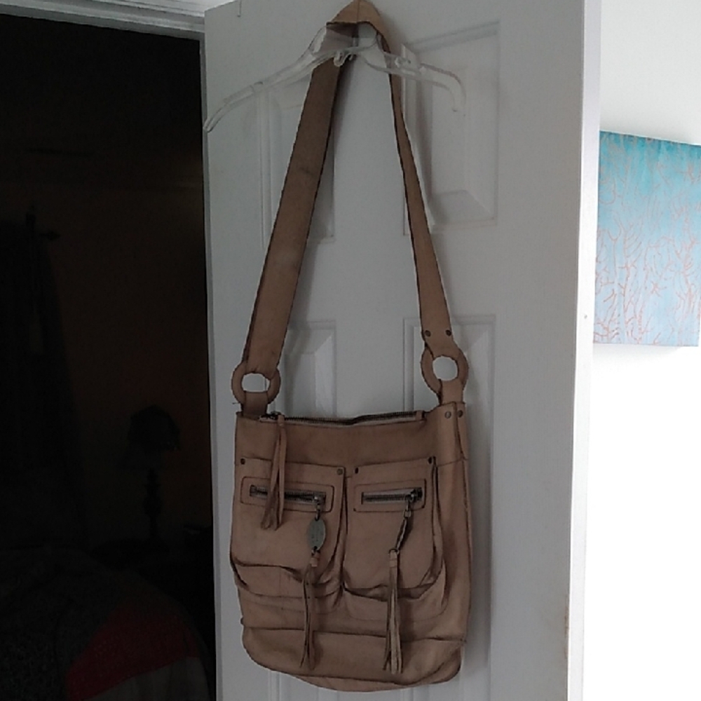 Vintage Juicy Couture Bag Leather Messenger Crossbody Bag Shoulder Purse